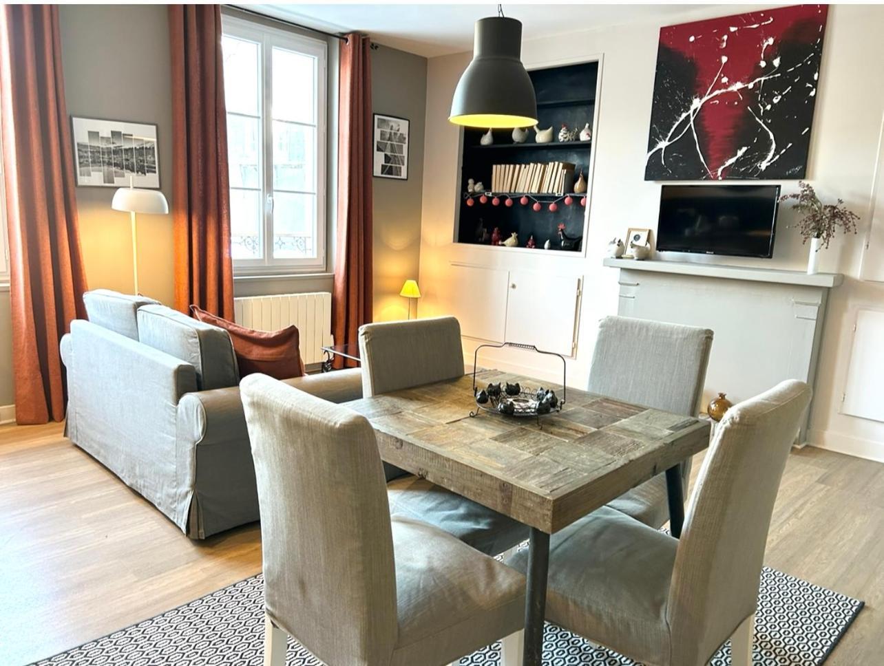 L'Atelier "Les Apparts D'Agnes " Honfleur Bagian luar foto